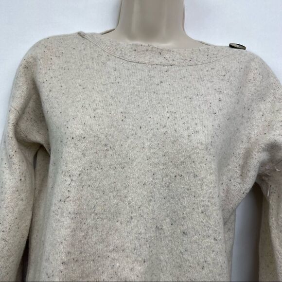 Madewell Oatmeal Sift Wool Sweater Dress - Picture 7 of 16